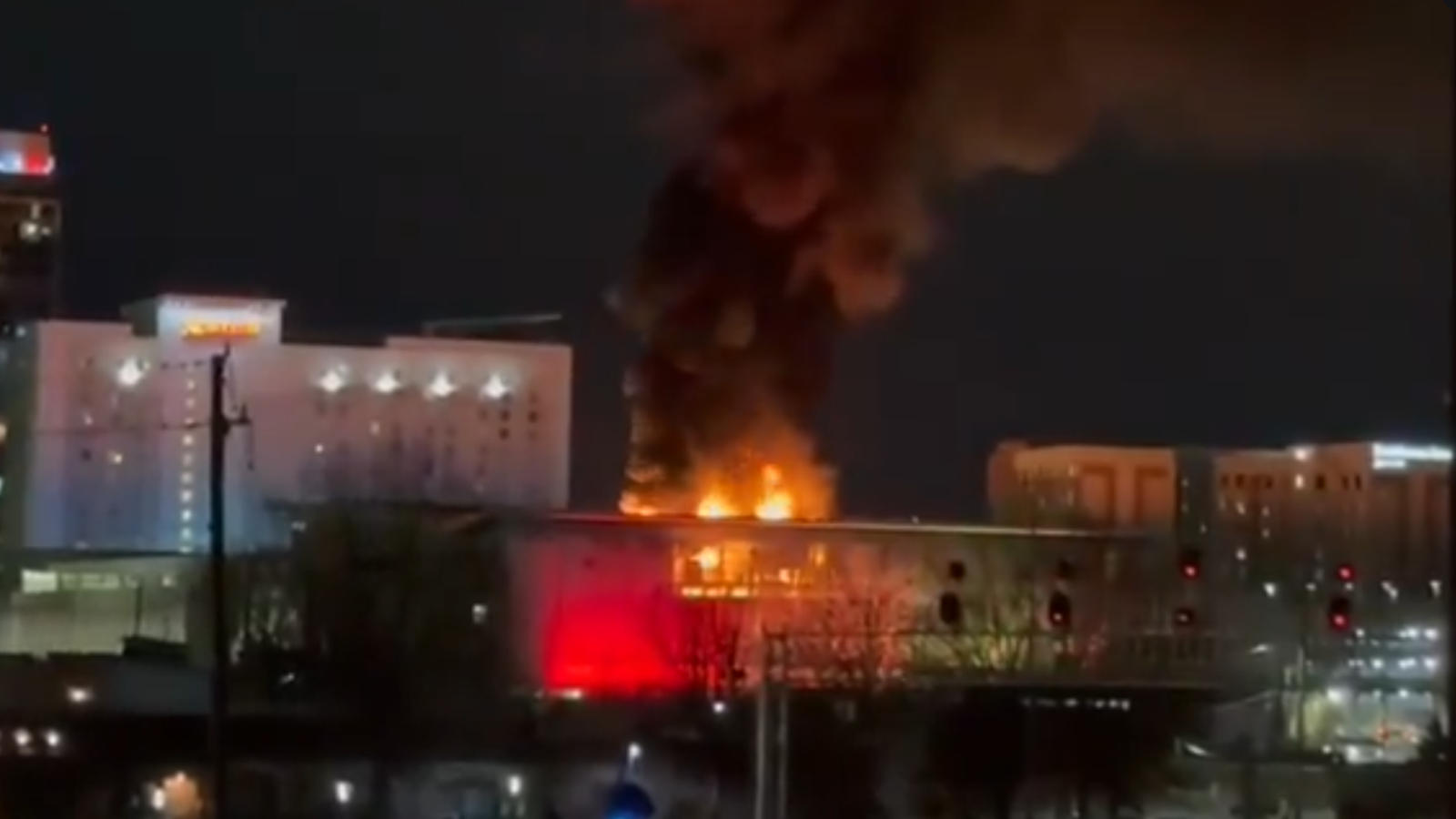 Raleigh Convention Center fire