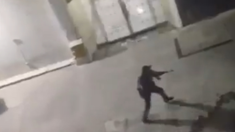 gunfire near presidential palace in Caracas